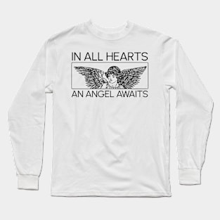 Classic portrait of Angel Long Sleeve T-Shirt